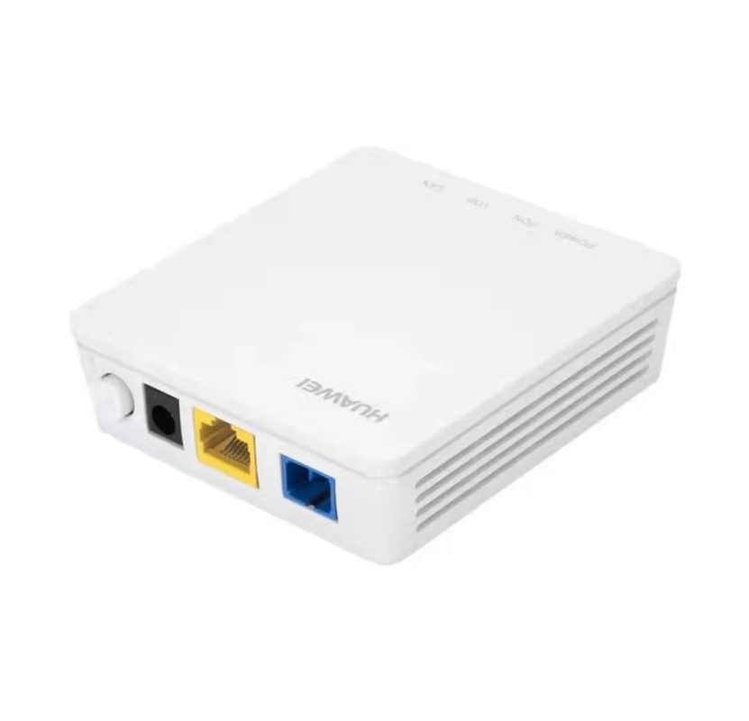 HG8310M GPON EPON ONU جيجابت منفذ واحد 1GE 1FE SC UPC موصل 11V-14V DC 0.5A