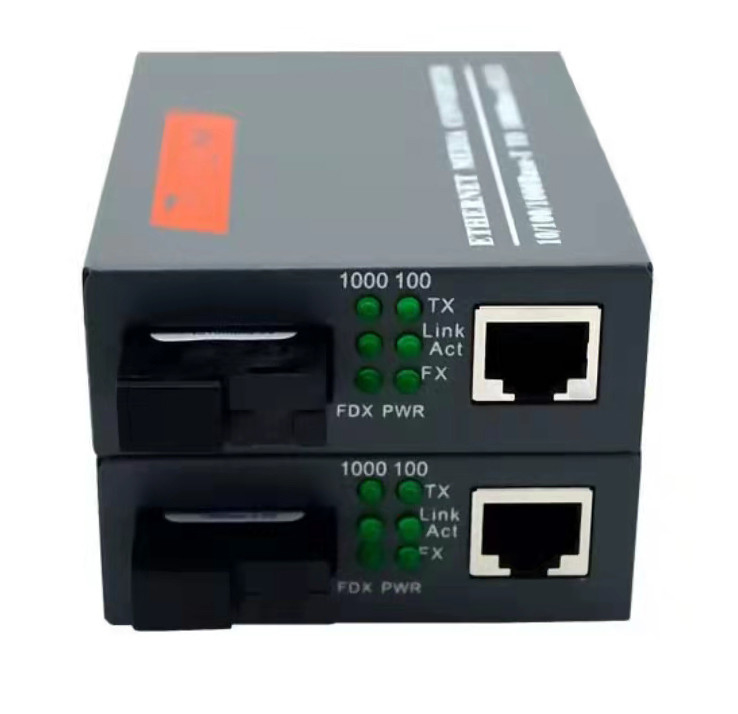جهاز الإرسال والاستقبال من الألياف الضوئية جيجابت 20 كجم 1310 نانومتر 1550 نانومتر HTB-GS-03A / B وضع أحادي الألياف