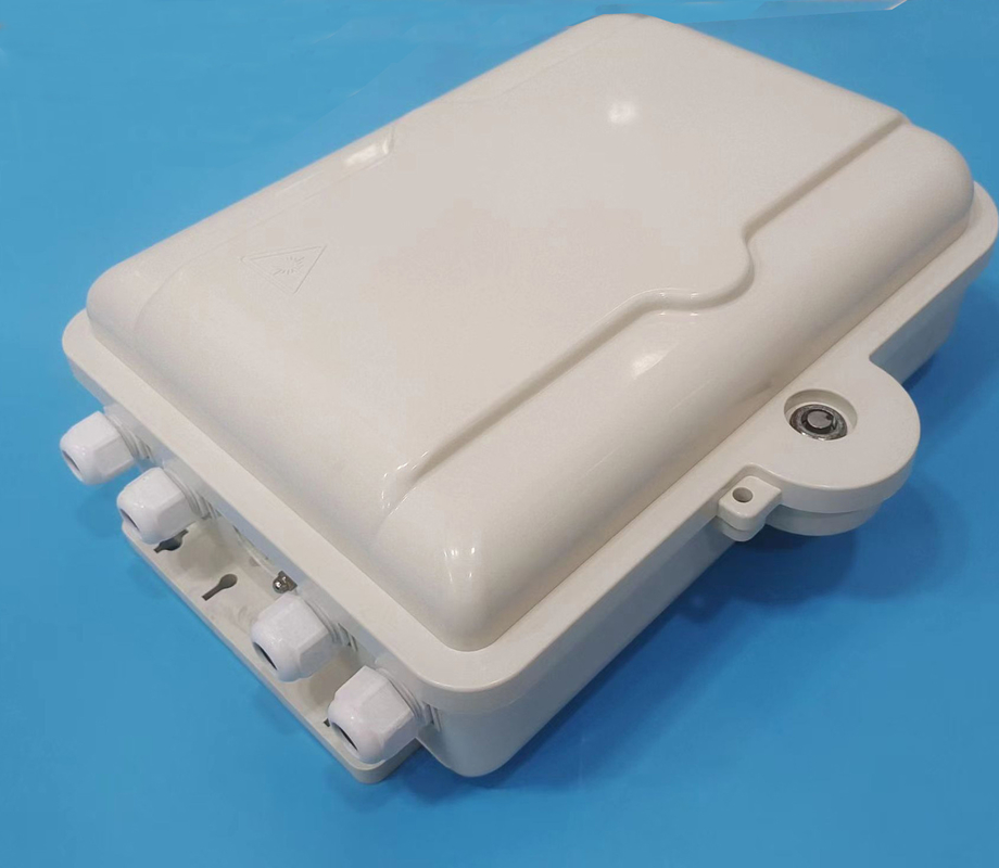 صندوق إنهاء الألياف الخارجية ABS على الحائط 16 منفذ ODB ODP لـ FTTH