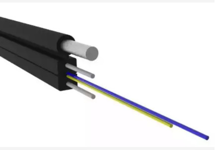 كابل الألياف البصرية الخارجي 1/2/4 Core G657A 2km Multimode FTTH Drop Cable GJYXCH