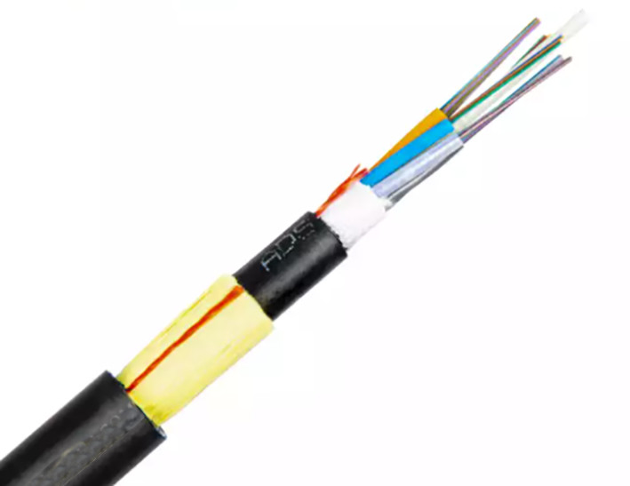 كبل الألياف البصرية الخارجي أحادي الوضع G652D / G657A1 / G657A2 PVC LSZH LSOH PE HDPE