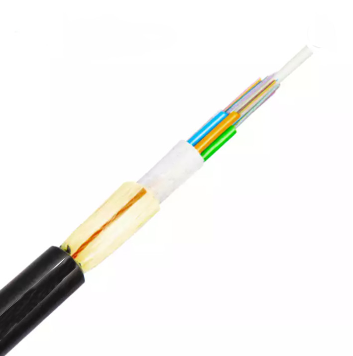 كبل الألياف البصرية الخارجي أحادي الوضع G652D / G657A1 / G657A2 PVC LSZH LSOH PE HDPE