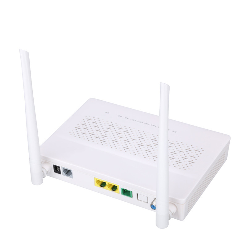 2.4 جيجا هرتز متعدد الوظائف XPON ONU 1FE 1GE WIFI POTS CATV اللون الأبيض FTTH ONU ONT