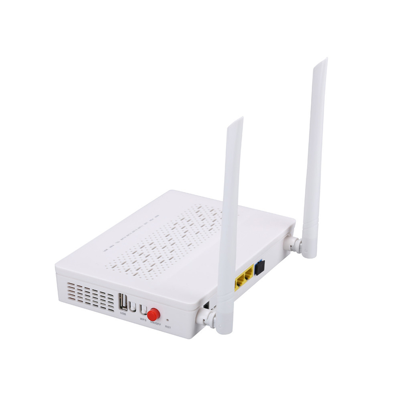 3FE 1GE WIFI POTS GPON EPON ONU 2T2R الوضع 5DBI كسب 2.4G التردد