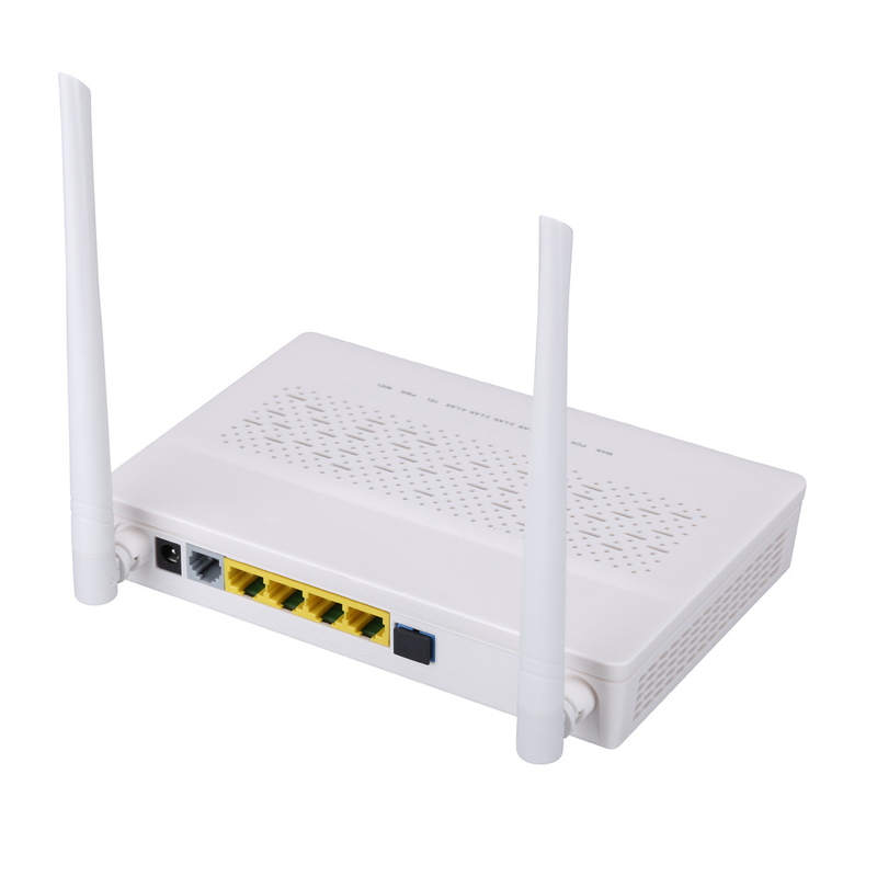 3FE 1GE WIFI POTS GPON EPON ONU 2T2R الوضع 5DBI كسب 2.4G التردد