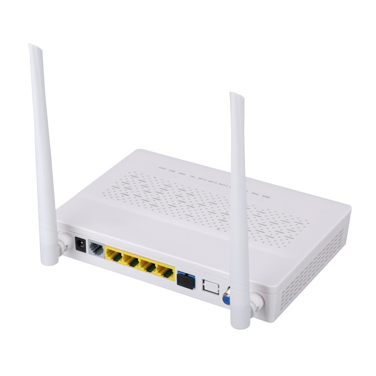 TX 1310nm RX 1490nm FTTH ONU ONT 3FE 1GE WIFI POTS CATV 2T2R الوضع 5DBI كسب التردد 2.4G