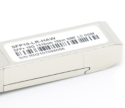 10G الألياف البصرية وحدة الإرسال والاستقبال المزدوجة LC موصل 1310nm DFB الليزر الارسال 10KM