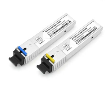 1.25Gbps SFP الألياف البصرية وضع واحد لشبكة النطاق الترددي العالي