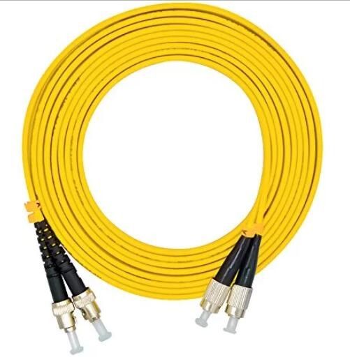 FC الألياف البصرية التصحيح الحبل ، FC إلى ST الألياف البصرية الطائر ضياء 0.9mm