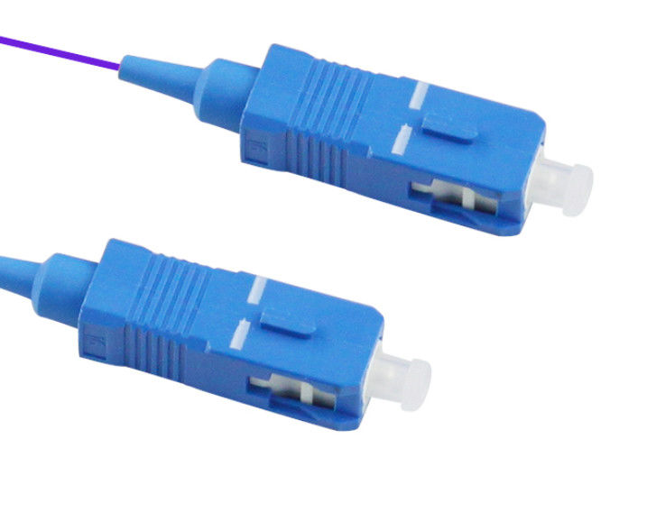12 نوى 1M الألياف البصرية الضفيرة SC / UPC للاتصالات السلكية واللاسلكية