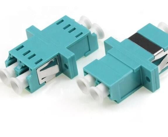 محول الألياف Lc إلى Lc محول OM3 من النوع البلاستيكي UPC APC LC Duplex