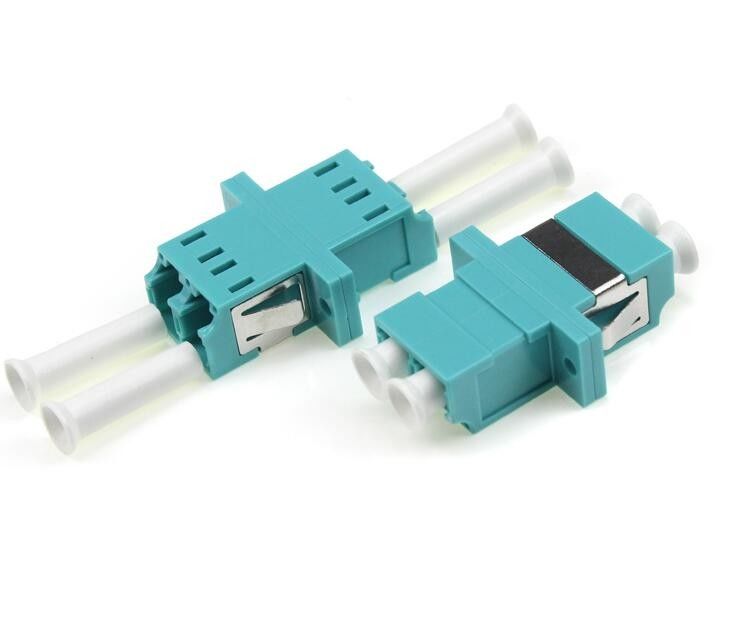 محول الألياف Lc إلى Lc محول OM3 من النوع البلاستيكي UPC APC LC Duplex