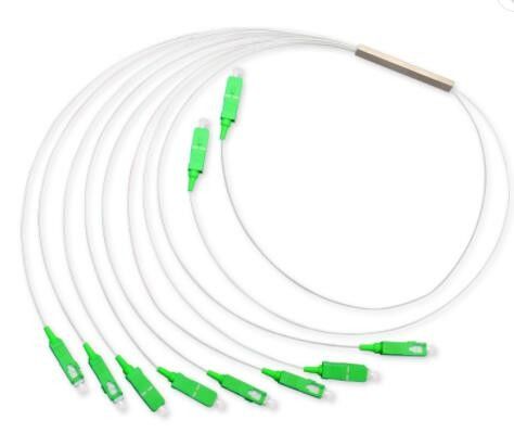 FTTH Steel Tube Plc Splitter ، 2 8 Splitter Mini Type Singlemode G657A