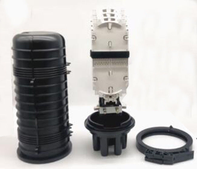 FTTH Dome Fibre Optic Splice إغلاق 48 96144192 Core 1 Inlet 4 Outlet