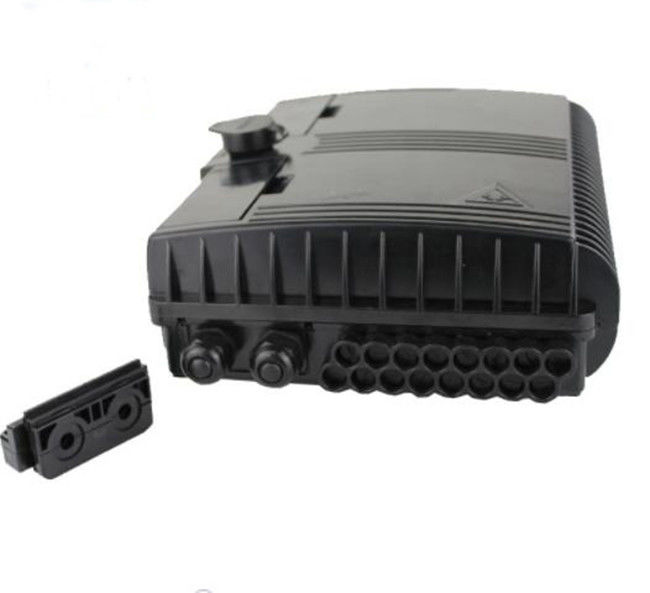 صندوق طرفي مقاوم للماء 2 مدخل 16 مخرج 16 منفذ Ftth صندوق توزيع الألياف البصرية ABS / PC