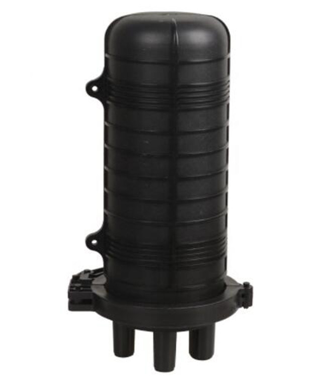 IP68 24 48 96core عمودي الحرارة يتقلص ختم القبة إغلاق الألياف البصرية 1 مدخل 3 منفذ