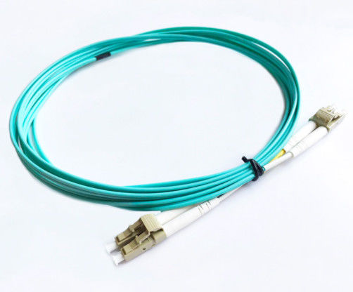 FTTH 2 مم دوبلكس LC UPC الألياف البصرية التصحيح الحبل MM OM3 50/125