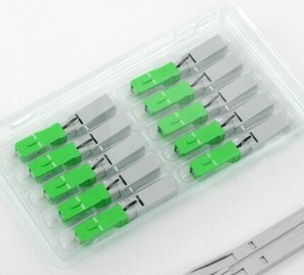 0.9mm كابل SC APC الألياف موصل سريع IEC FTTH إسقاط كابل موصل