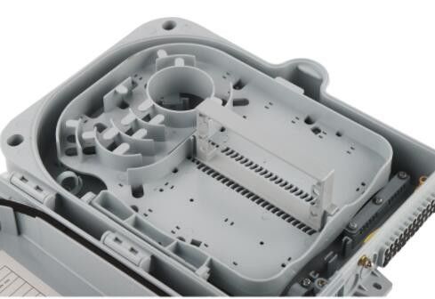 الكيبل التلفزيوني PC ABS توزيع الألياف البصرية الإطار 24 كور الحائط SGS