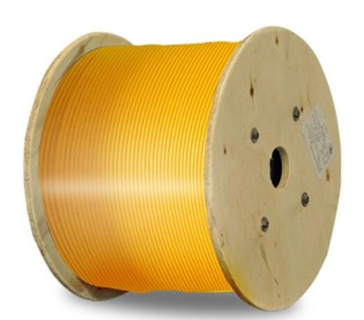 LSZH PE كابل الألياف البصرية 8C وضع واحد GJFJV-8B1 9/125 لتجميع الضفيرة
