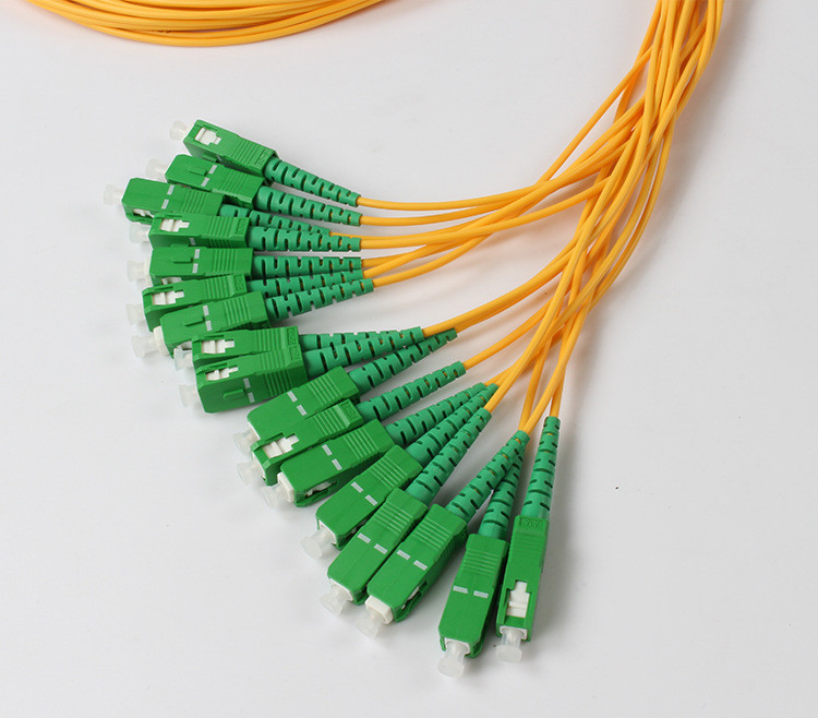 SC APC 1x16 PLC Fiber Splitter Optical PLC Splitter لتلفزيون كابل FTTX